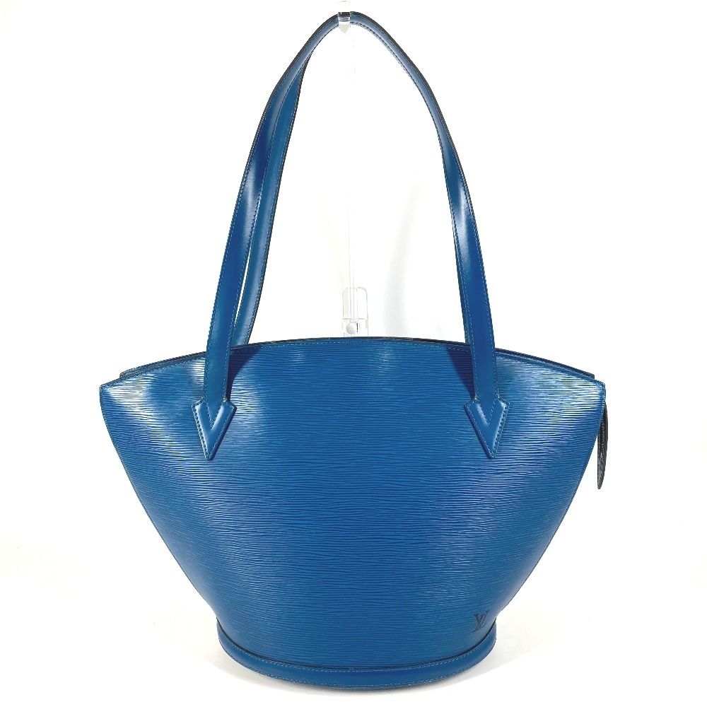 Louis Vuitton Tote Saint Jacques Shopping Epi Leather Toledo Blue