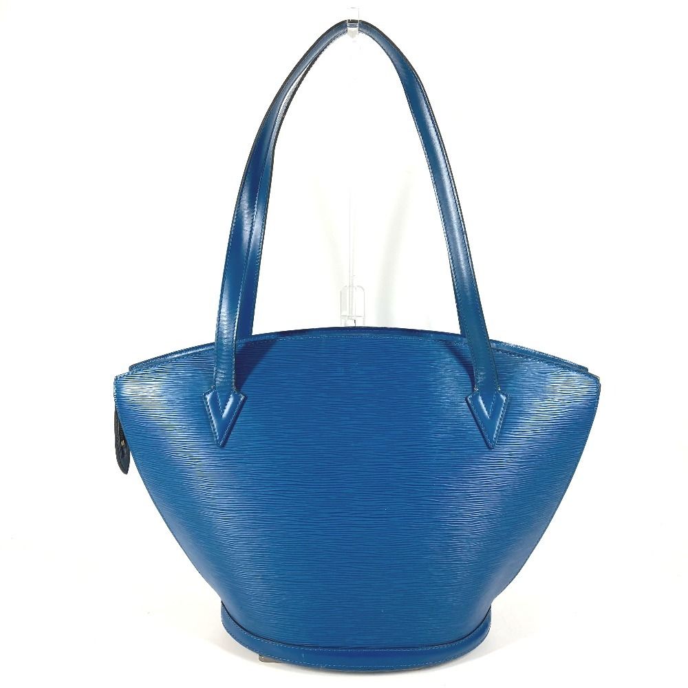 Louis Vuitton Tote Saint Jacques Shopping Epi Leather Toledo Blue — view 2