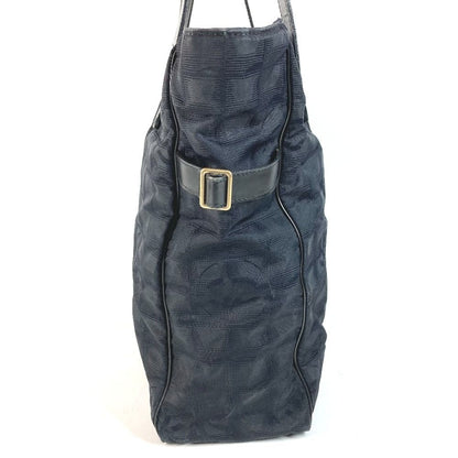 Chanel Shoulder Bag New Travel Line GM Nylon Leather Black — view 3