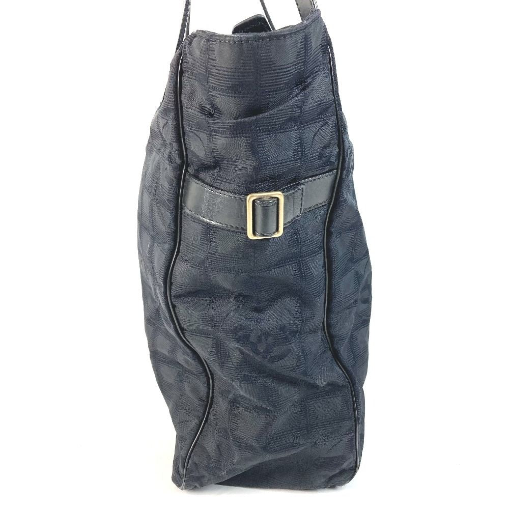 Chanel Shoulder Bag New Travel Line GM Nylon Leather Black — view 4