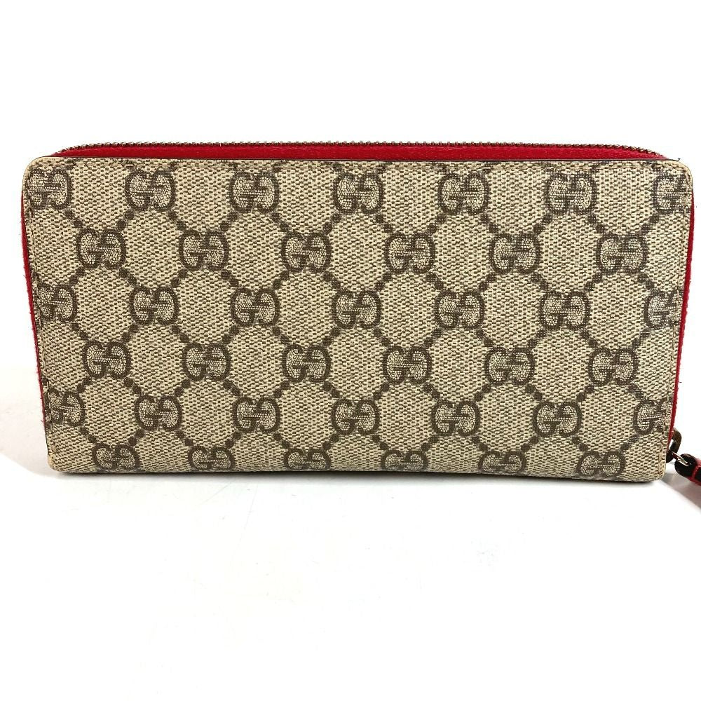 Gucci Wallet GG Logo Cherry Rhinestone Supreme Canvas — view 2