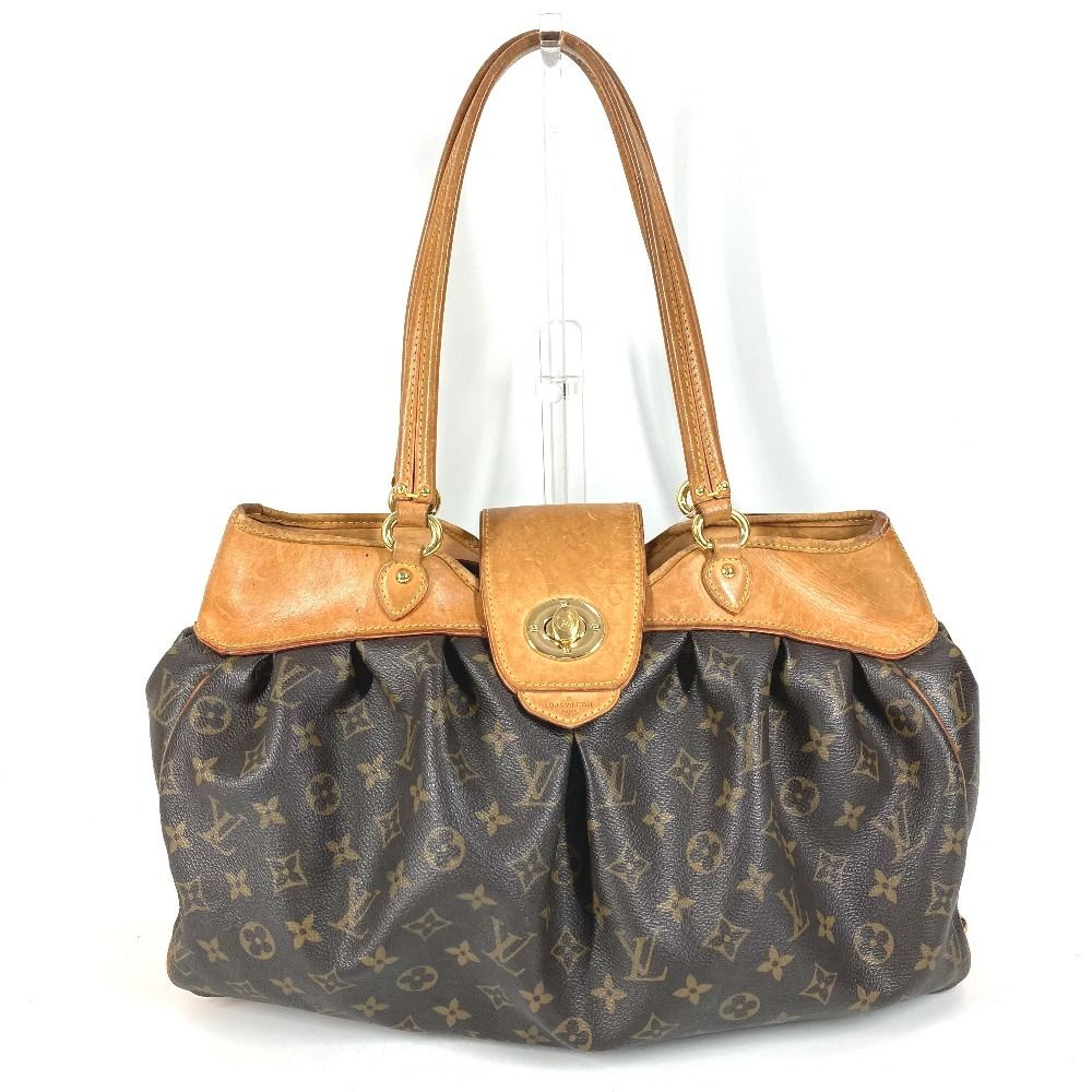 Louis Vuitton Shoulder Bag Boetie MM Monogram Canvas Brown
