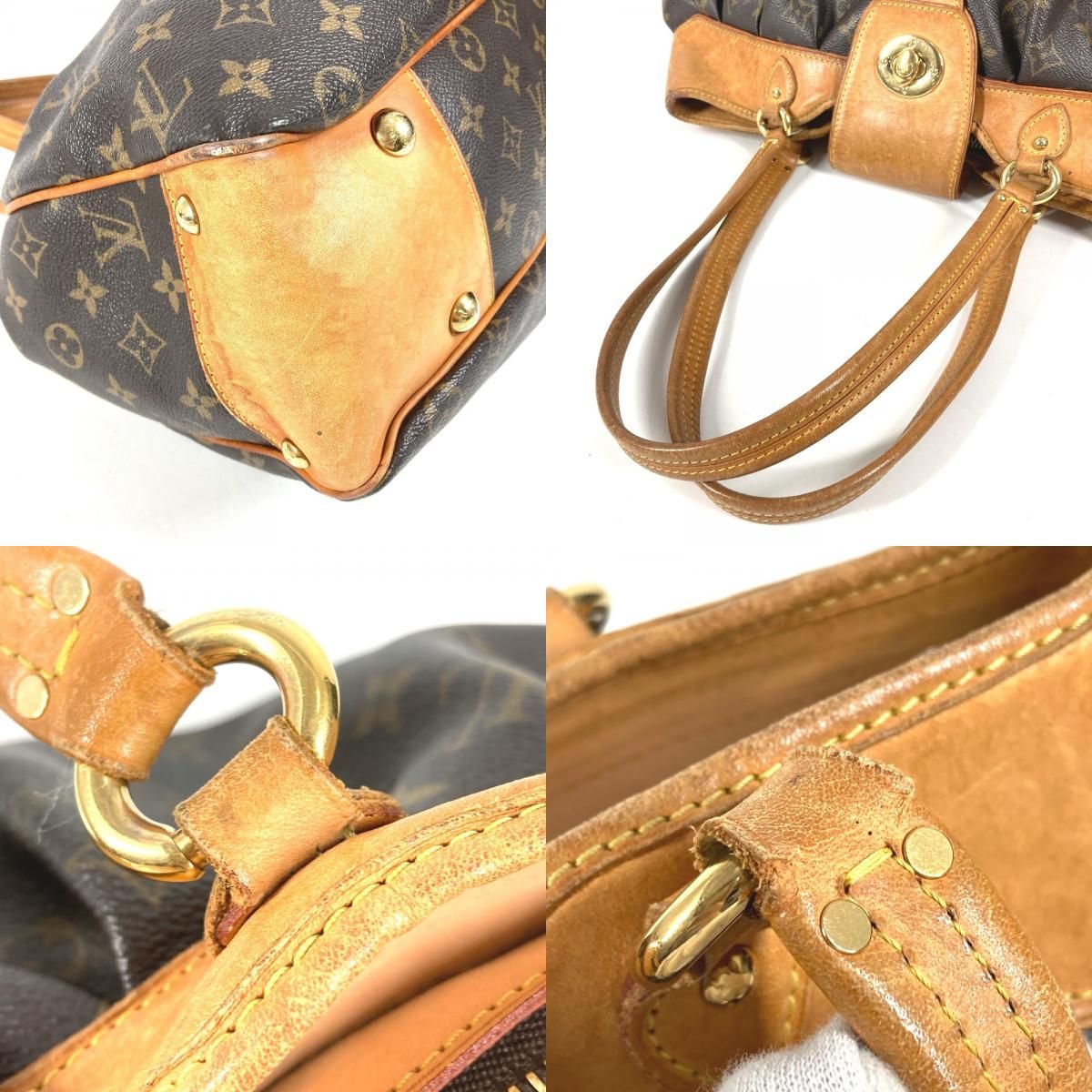 Louis Vuitton Shoulder Bag Boetie MM Monogram Canvas Brown — view 7
