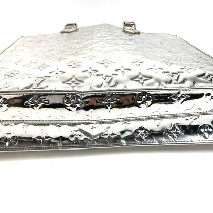Louis Vuitton Handbag Arjan Leather Silver — view 5