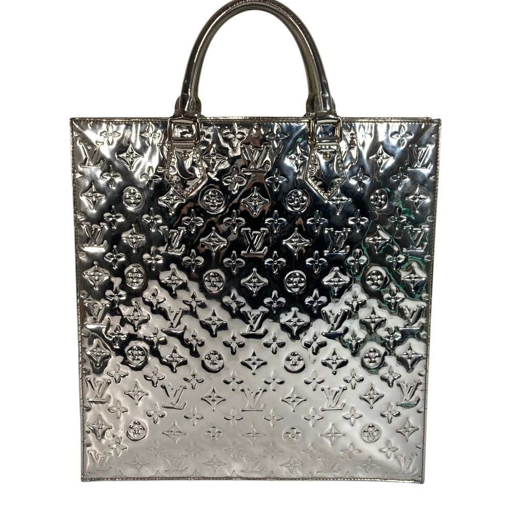 Louis Vuitton Handbag Arjan Leather Silver — view 2