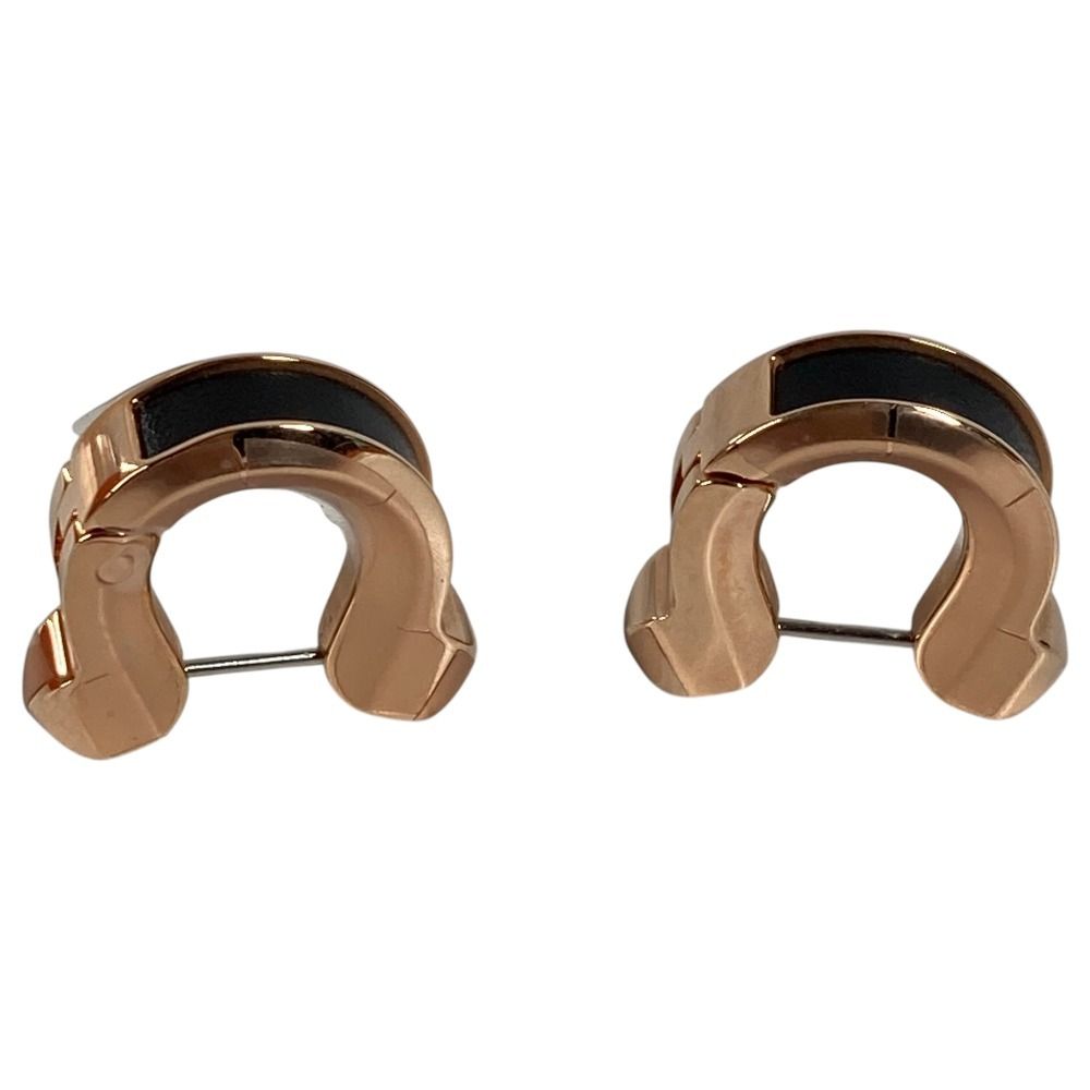 Hermes Earrings Joquette PM Golden Rose Black — view 4
