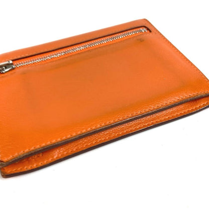 Hermes Bifold Wallet Zip Zack Swift Orange — view 4