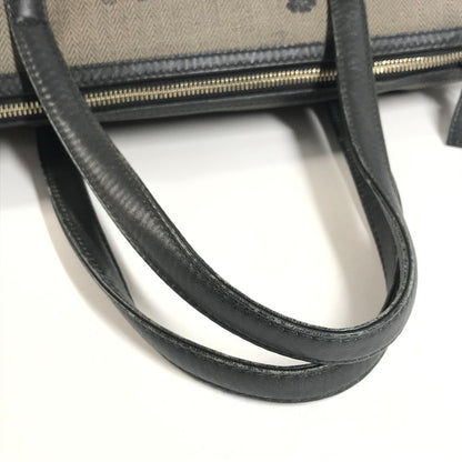 Bvlgari Shoulder Bag Sbulgari Logo Leather Gray — view 5