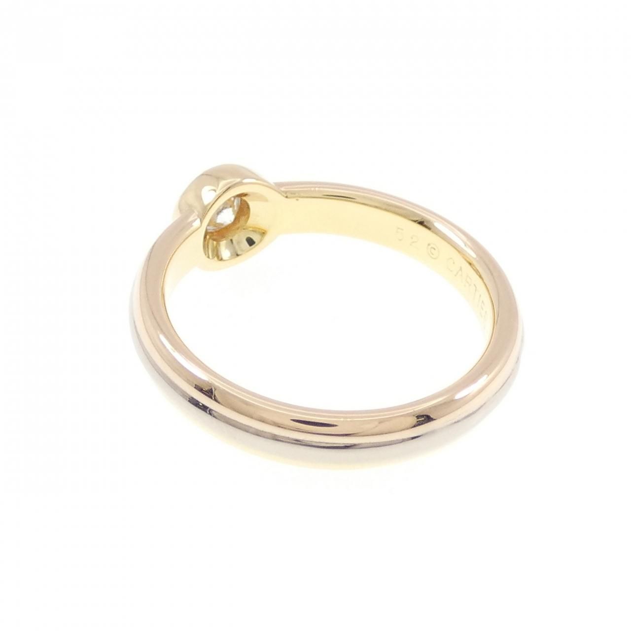 Cartier Monostone Ring Gold — view 3