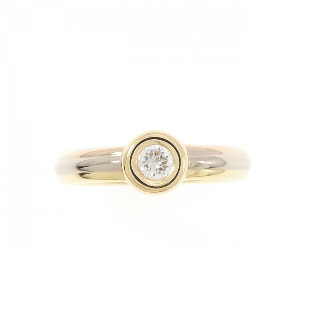 Cartier Monostone Ring Gold — view 2