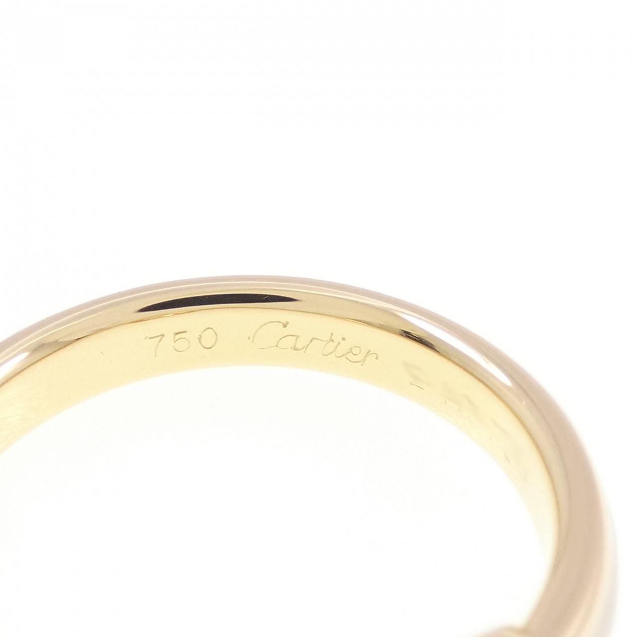 Cartier Monostone Ring Gold — view 4