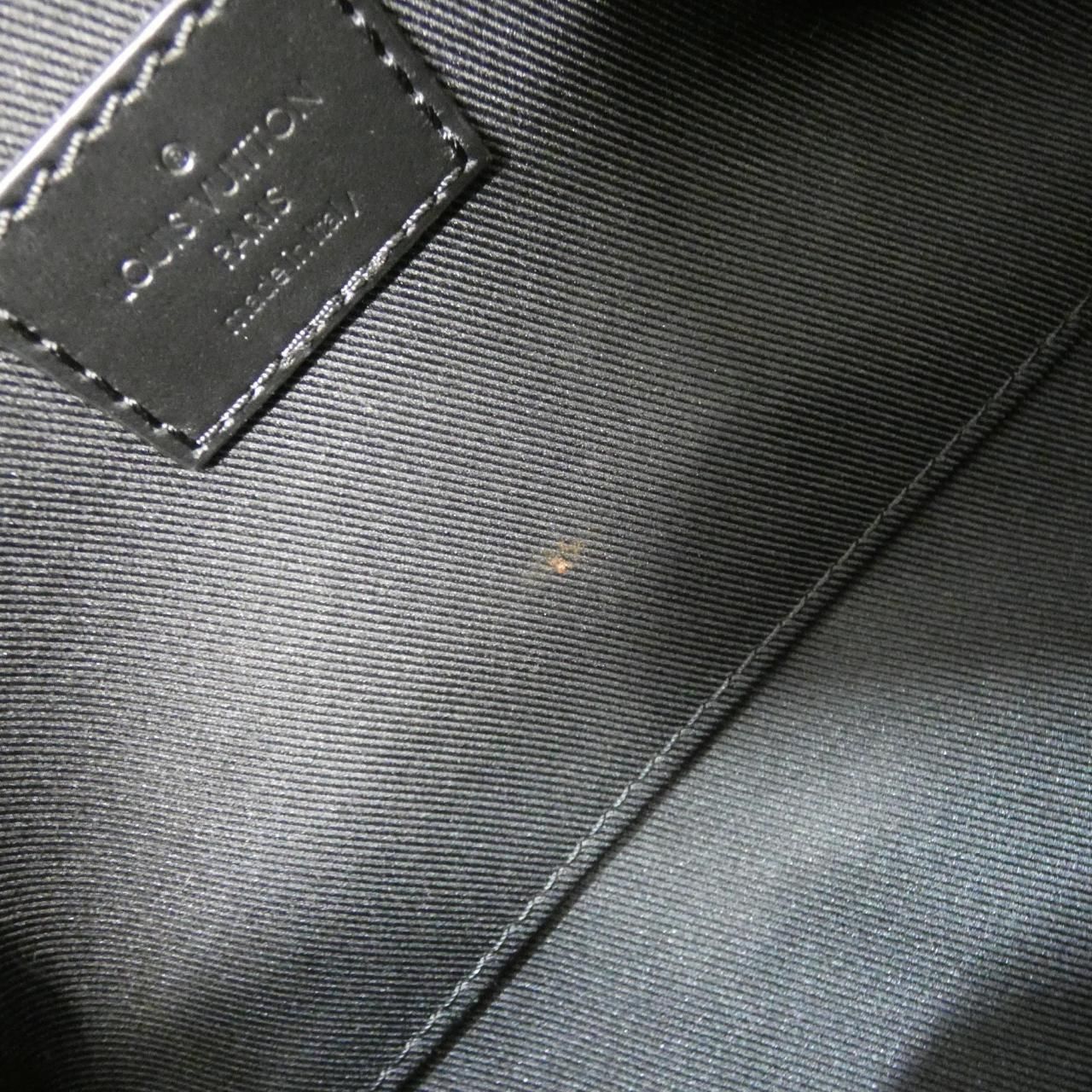 Louis Vuitton Monogram Macassar Soft Polochon Shoulder — view 8