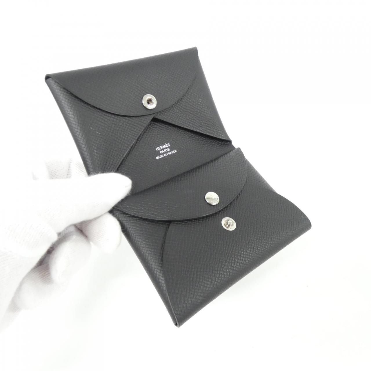Hermes Calvi Duo Coin Case — view 3
