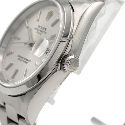 Rolex Oyster Perpetual Date SS Automatic Winding P Number Watch — view 4