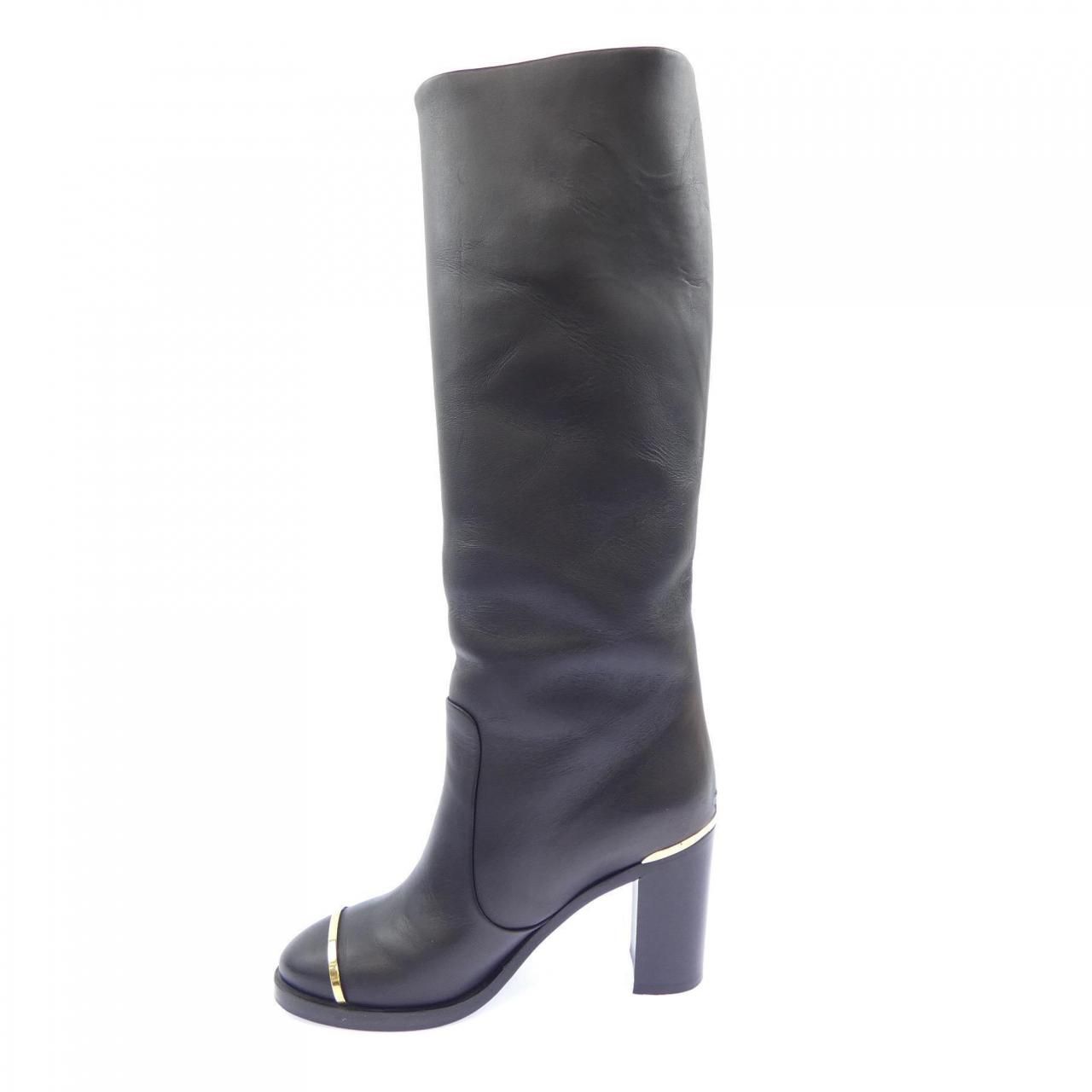 Chanel Long Boots Black — view 2