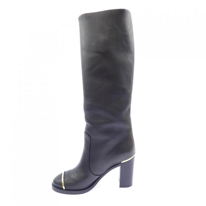 Chanel Long Boots Black — view 2