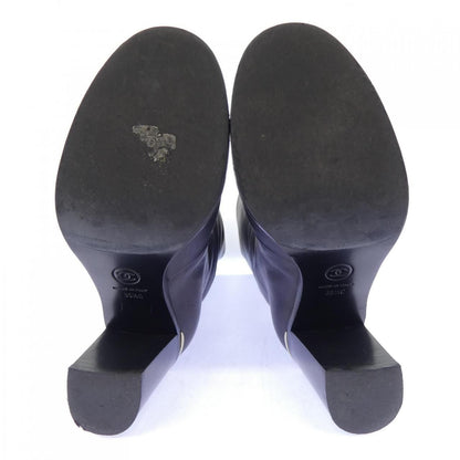 Chanel Long Boots Black — view 4