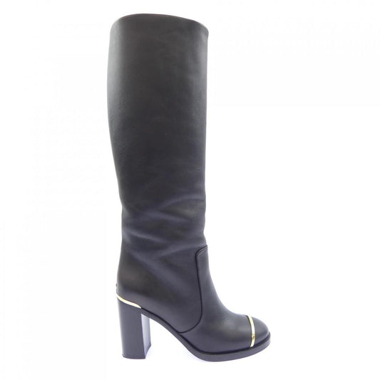 Chanel Long Boots Black