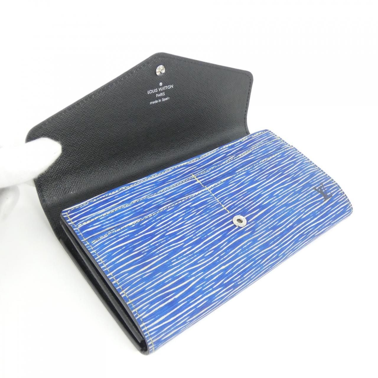 Louis Vuitton Epi Denim Portefeuille Sarah Wallet — view 5