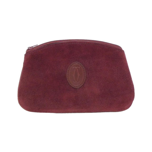Cartier Vintage Pouch Burgundy