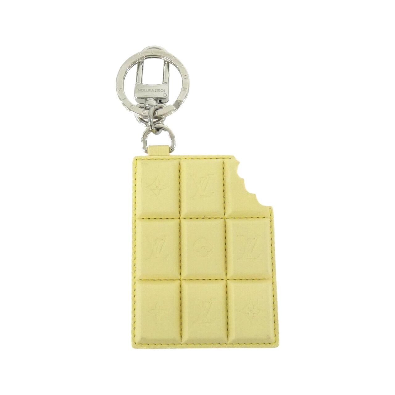 Louis Vuitton Monogram Bag Charm LV Chocolate Bar Key Ring