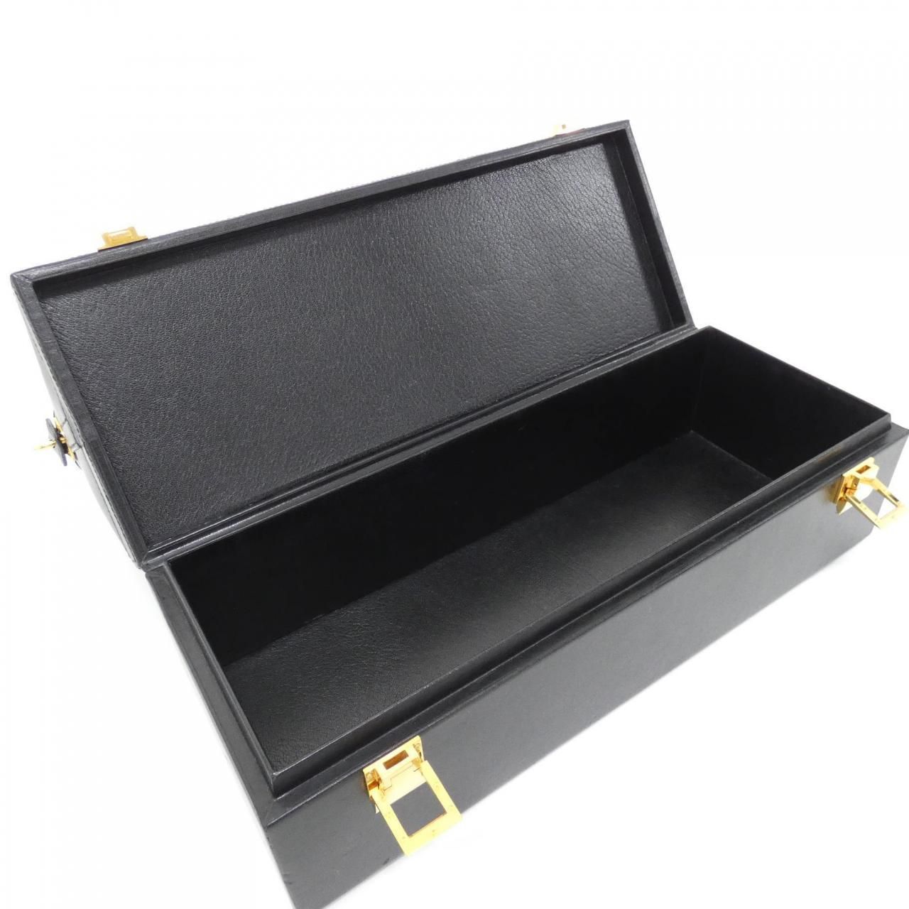 Hermes Macpherson Bag Handbag Black — view 9