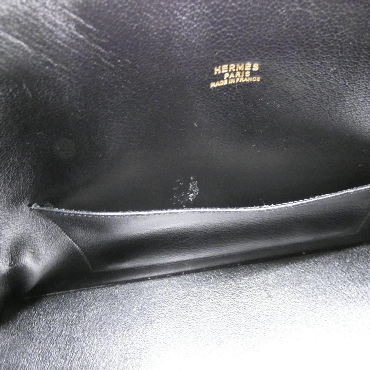Hermes Macpherson Bag Handbag Black — view 8