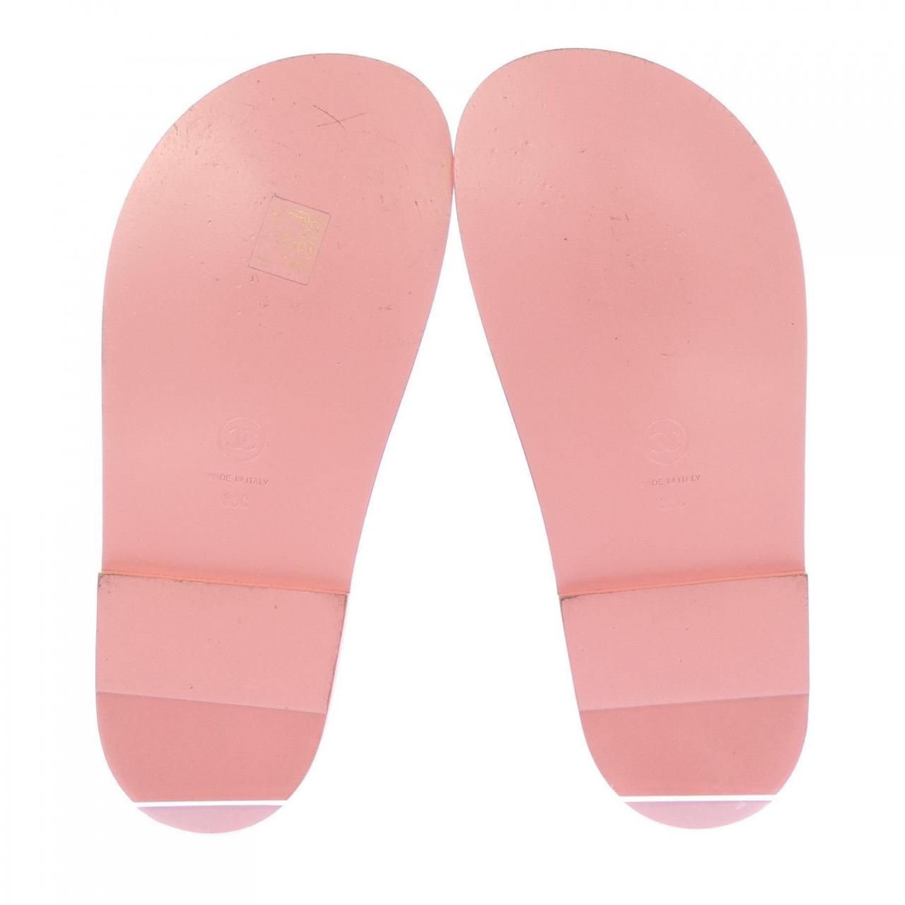 Chanel Sandals Pink — view 4