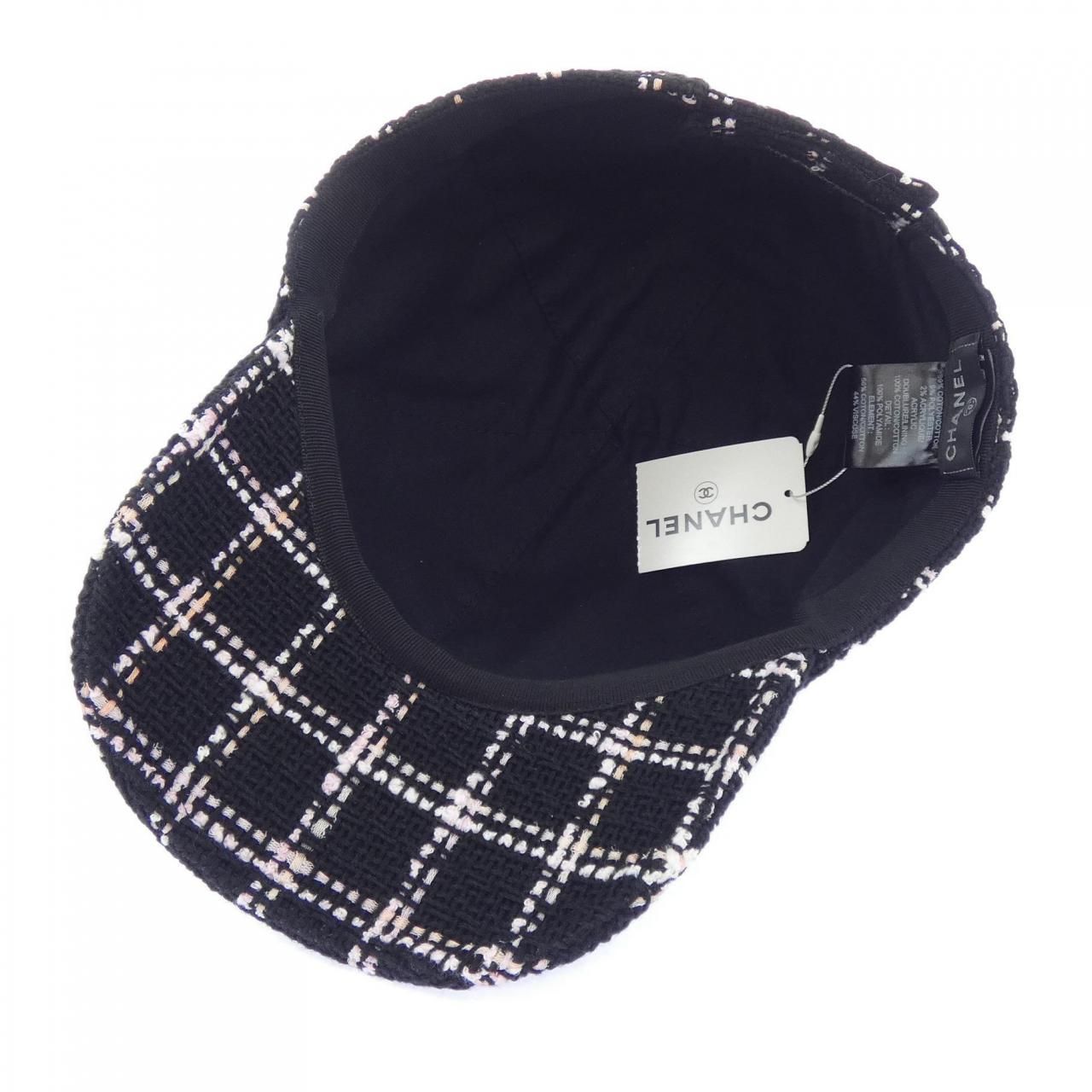 Chanel Cap Hat Black — view 5