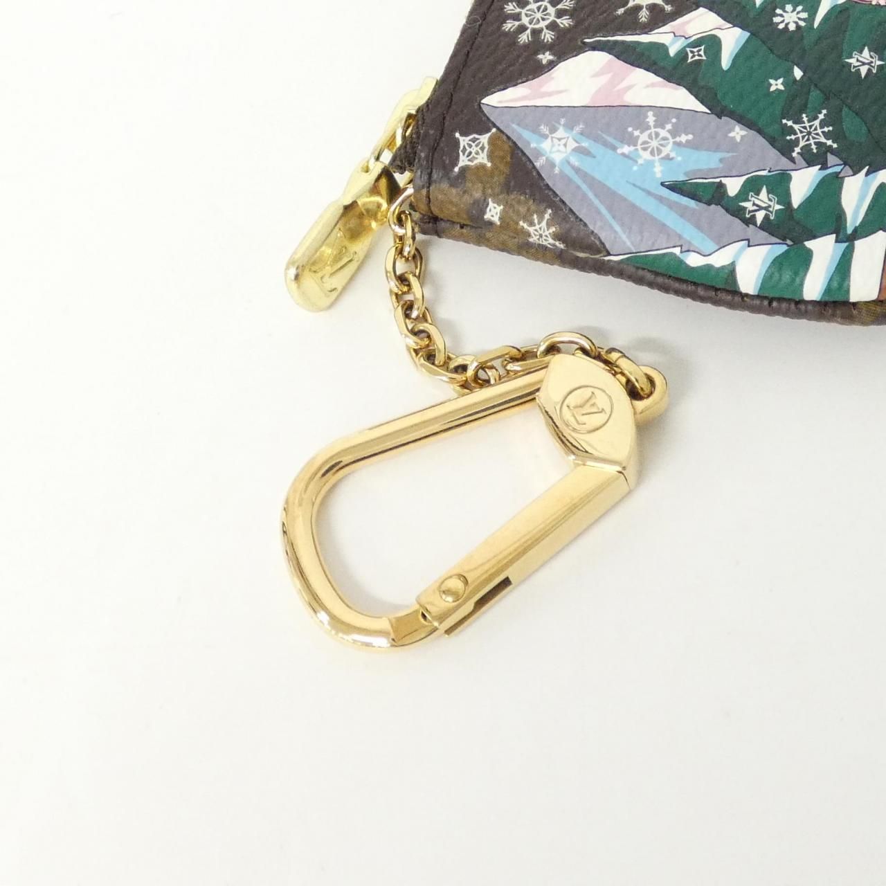 Louis Vuitton Monogram Pochette Cles Coin & Key Case Key Holder — view 4