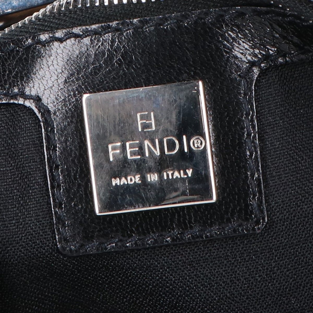 Fendi Leather Calf Hair Leopard Mamma Bucket — view 7