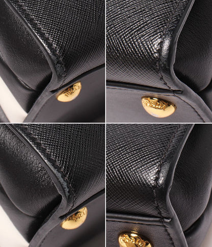 Prada 2-Way Shoulder Bag Crossbody Bibliotheque Saffiano — view 7