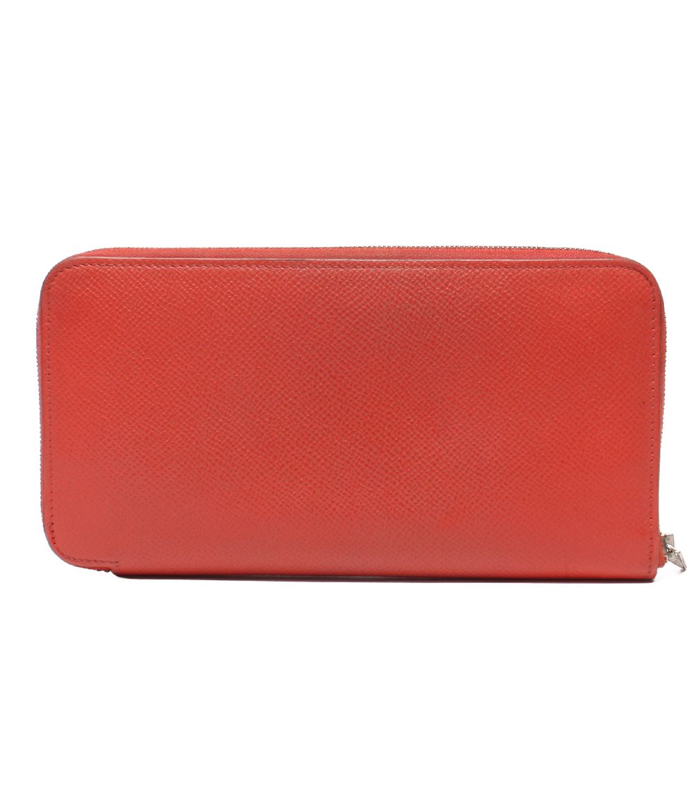Hermes Zip Around Wallet Silver Azap Long Silk in — view 2