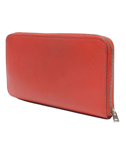 Hermes Zip Around Wallet Silver Azap Long Silk in — view 3