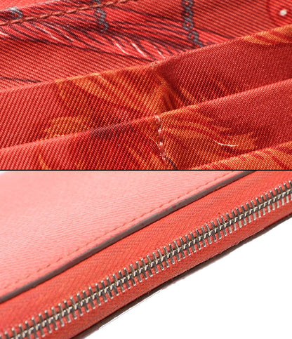 Hermes Zip Around Wallet Silver Azap Long Silk in — view 8