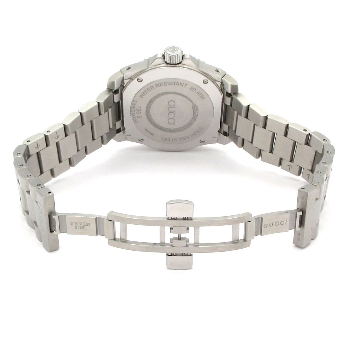 Gucci Watch Dive 136.3 SS Black — view 7