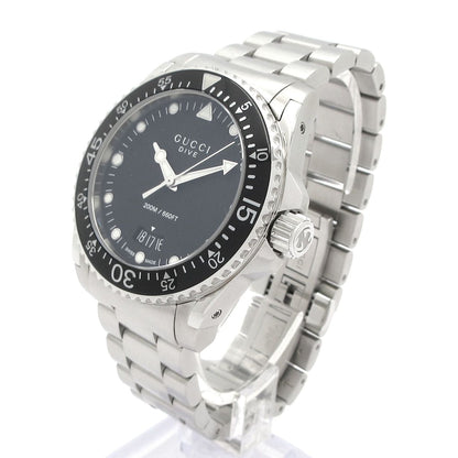 Gucci Watch Dive 136.3 SS Black — view 2