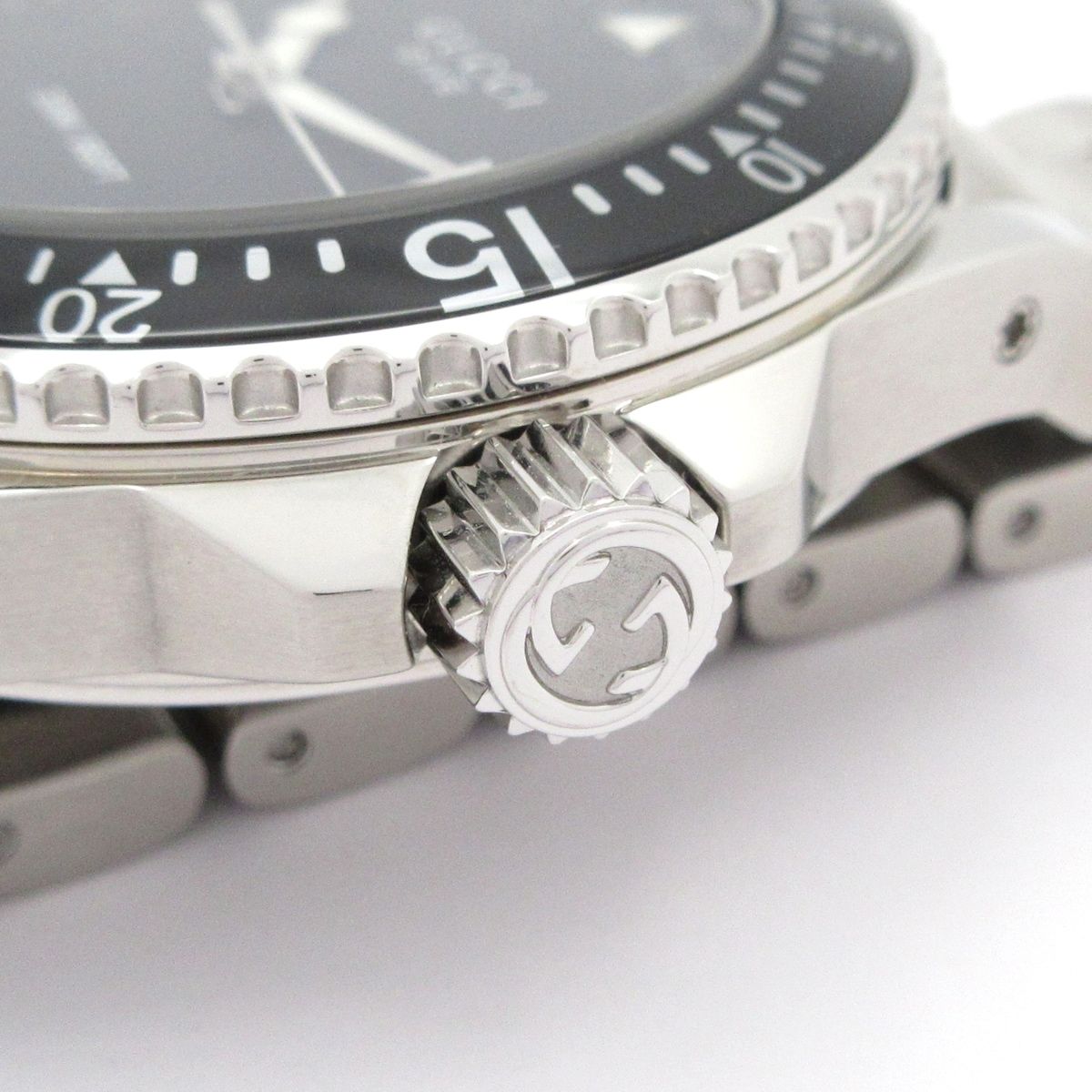 Gucci Watch Dive 136.3 SS Black — view 9