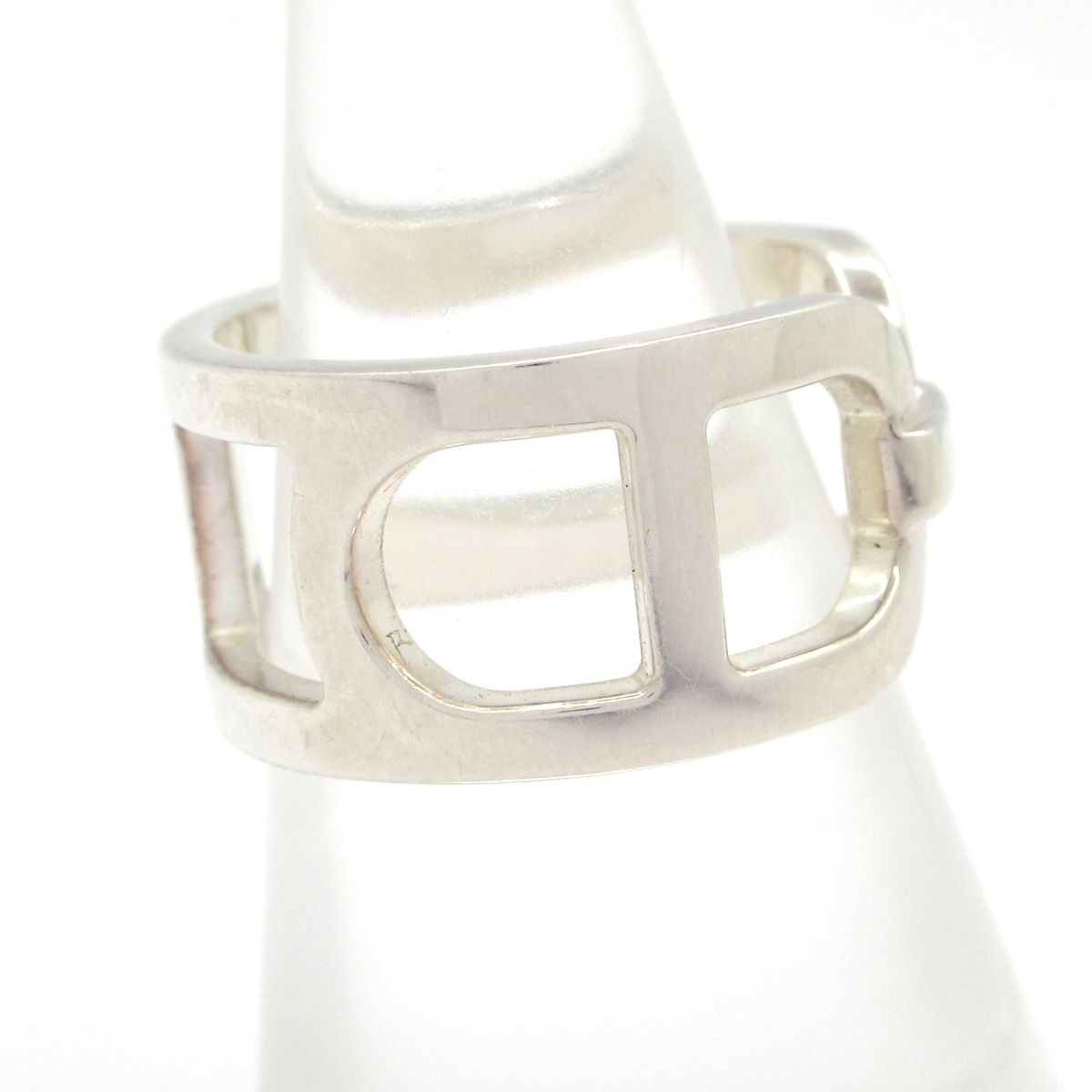 Hermes Ring 54 Silver — view 2