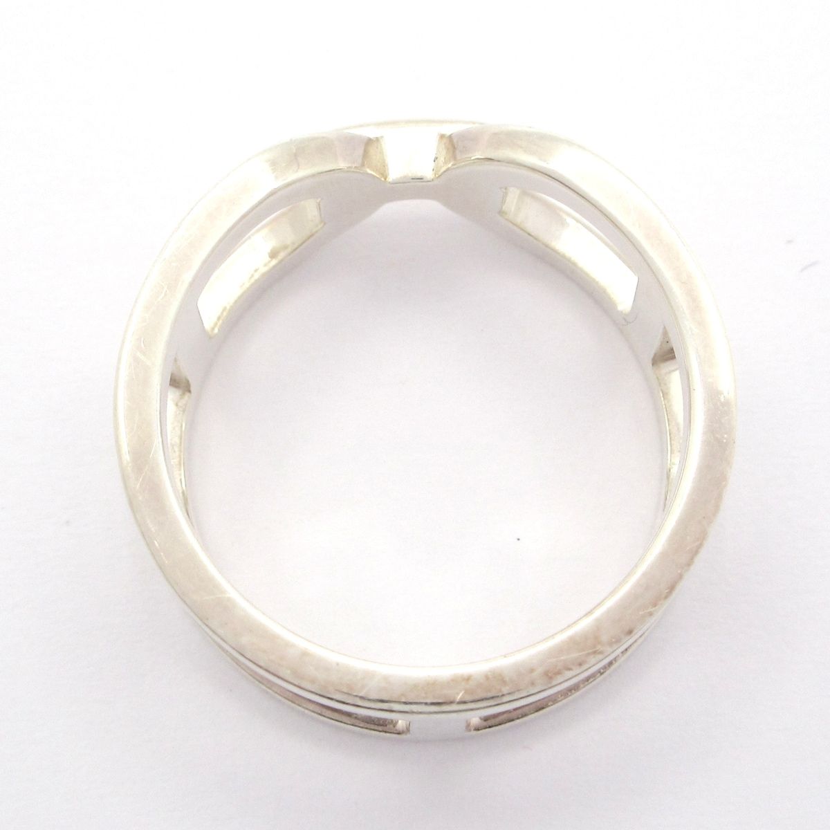Hermes Ring 54 Silver — view 4