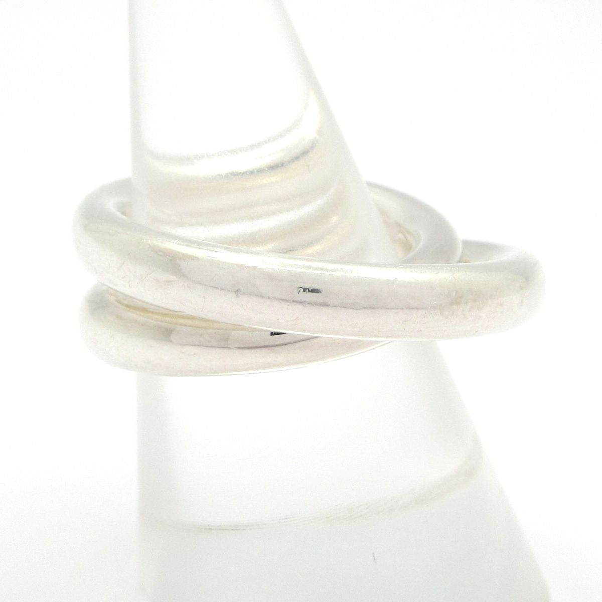 Hermes Ring 55 Vertiges Silver — view 2