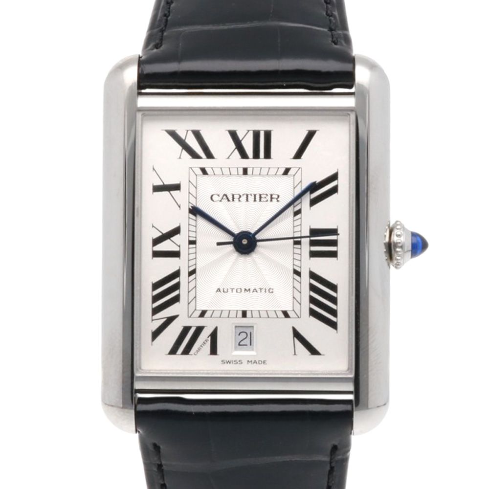Cartier Tank Mast XL Watch Stainless Steel Automatic Winding