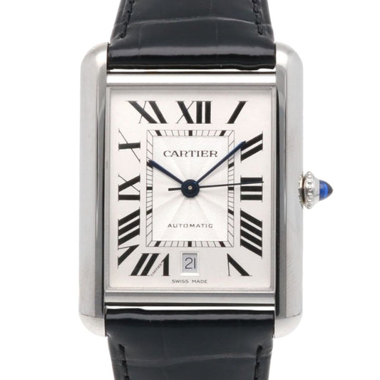 Cartier Tank Mast XL Watch Stainless Steel Automatic Winding
