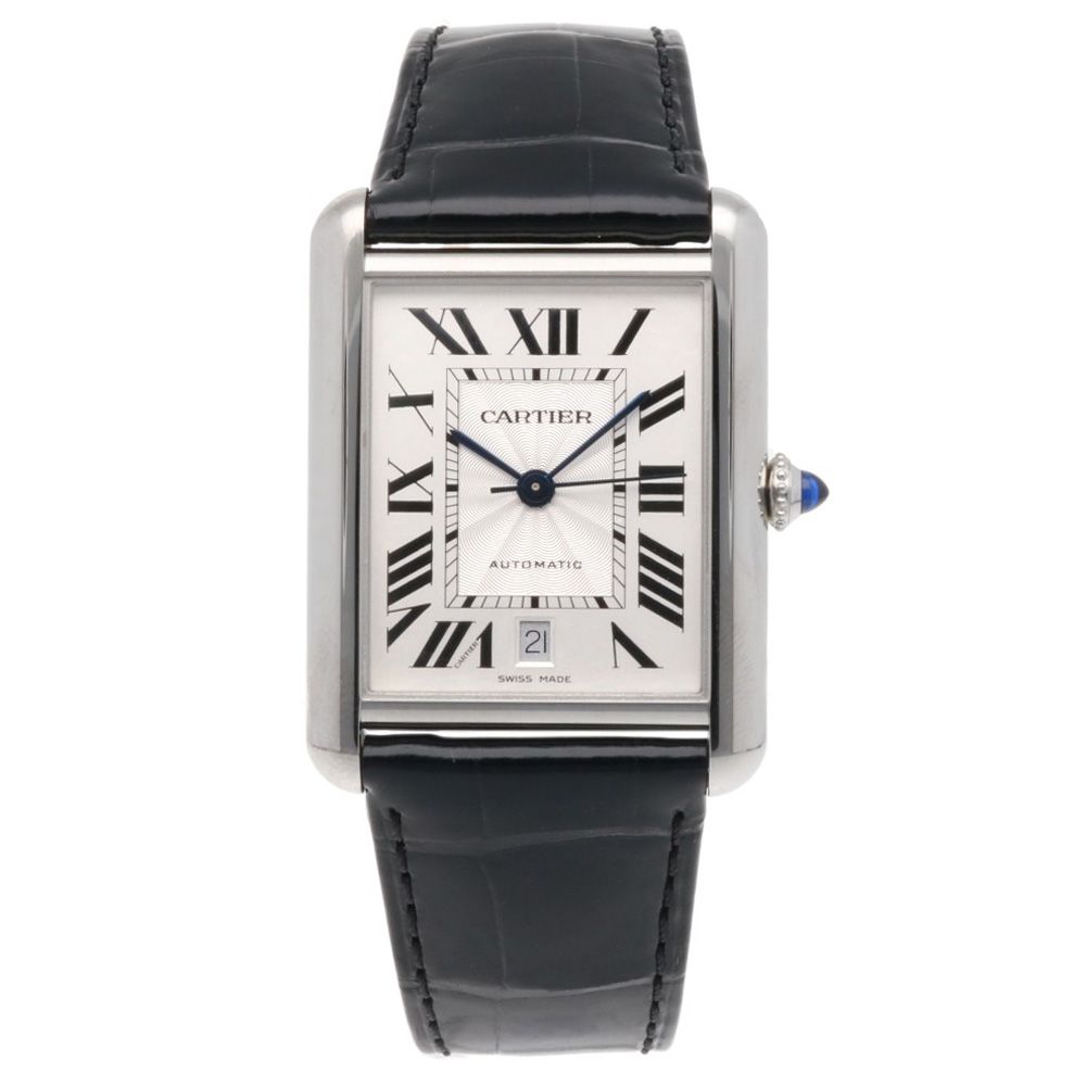 Cartier Tank Mast XL Watch Stainless Steel Automatic Winding — view 8