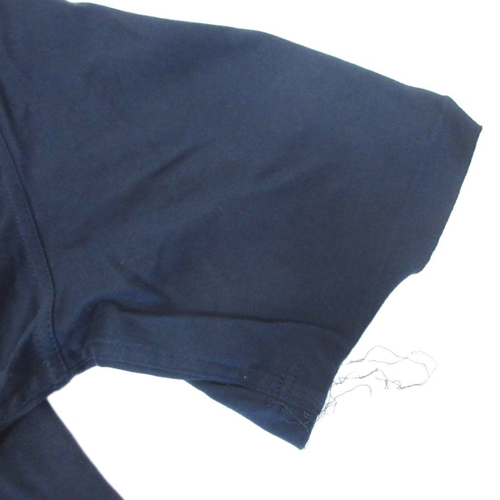 Hermes Puzzle T-Shirt Leather Patch Mini Navy — view 7