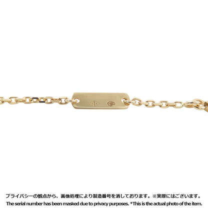 Van Cleef & Arpels Necklace Vintage Alhambra Pendant Onyx 18k Yellow Gold — view 9