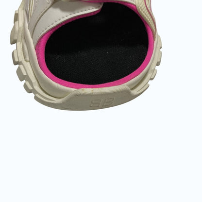 Balenciaga Bicolor Strap Sandals White Pink — view 7