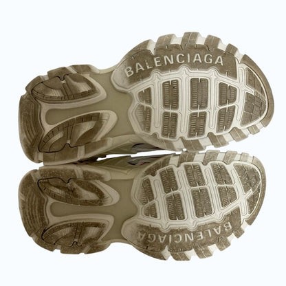Balenciaga Bicolor Strap Sandals White Pink — view 4