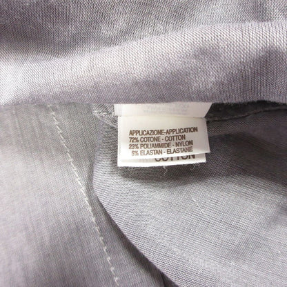 Brunello Cucinelli Cles Rick Shirt Blouse Cotton Chambray Long Sleeve Top M — view 9