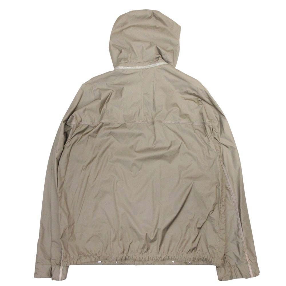 Hermes Series Button Mountain Hoodie Waterproof Leather Trim 52 Beige — view 2
